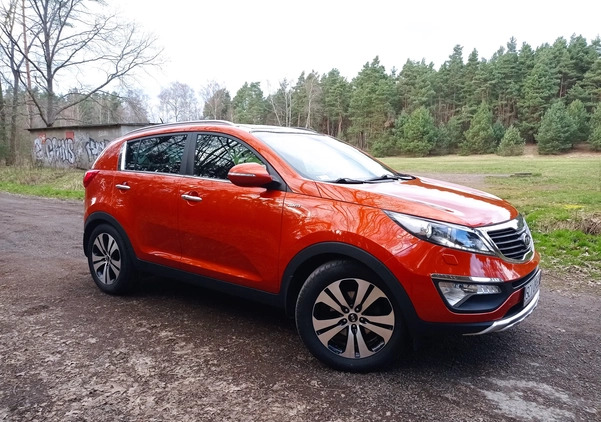 Kia Sportage cena 53500 przebieg: 166500, rok produkcji 2011 z Zawiercie małe 781